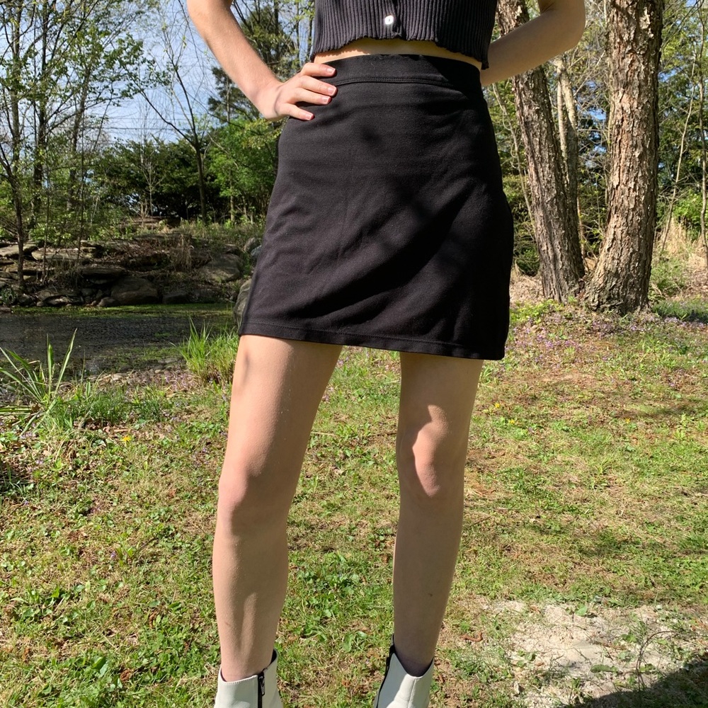 Max Studio Black Mini Pencil Skirt SZ XS